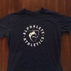 Alphalete Script Tee